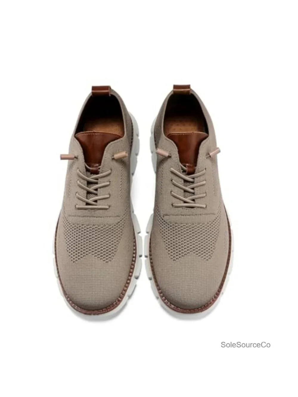Men's Lightweight Oxford Sneakers Business Casual Lace-Up Dress Shoes